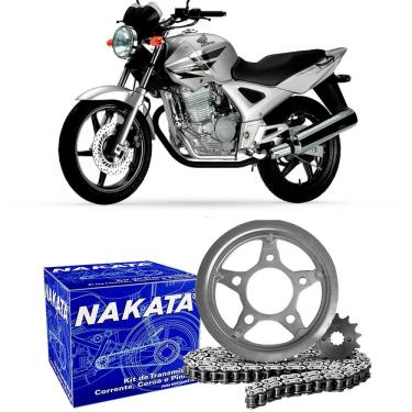 Imagem de Kit Relação Transmissão Honda Cbx 250 2001 A 2008 Nakata