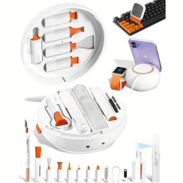 Imagem de Kit De Limpeza Para Porta De Carregamento De iPhone, Airpods, Teclado 