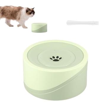 Imagem de KTZCTPCA Alimentador de água lento, tigela de água antirespingos com base antiderrapante, dispensador de água sem bagunça, tigela de água de alimentação lenta para animais de estimação para bebedores