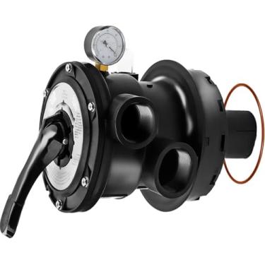 Imagem de SP0714T Válvula multiporta de montagem superior compatível com SandMaster SM1700T, para SwimPro SW196T, para filtros ProSeries GM140.GM142