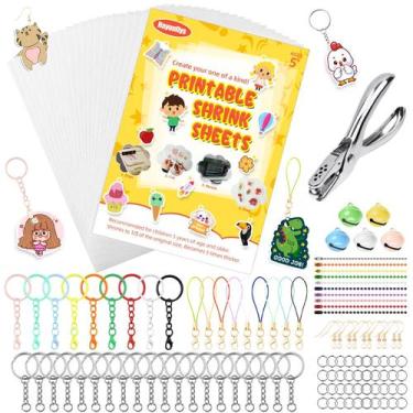 Imagem de Kit de folhas de plástico retráteis Hayunfiys Shrink Paper 181 unidade