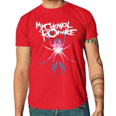 Imagem de Camiseta Unissex My Chemical Romance Banda Rock Emo Estampa Exclusiva 