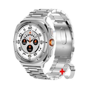 Imagem de Smartwatch Ultra Masculino De 32GB Com Display De Vídeo 3D, Fones De O