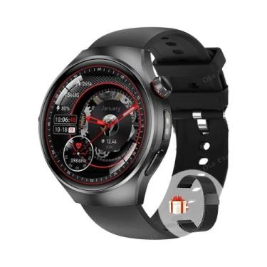 Imagem de Relógio Inteligente Masculino Com Tela AMOLED5, GPS, Monitor De Frequê