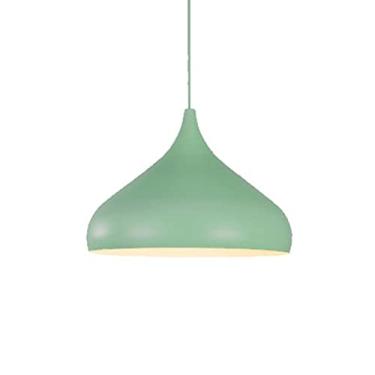 Imagem de CHENKUI Luminária pendente vintage industrial Macaron Abajur metal atmosfera luz de teto, base E26/E27 luminária de teto ajustável rústica para ilha de cozinha, restaurante, bar