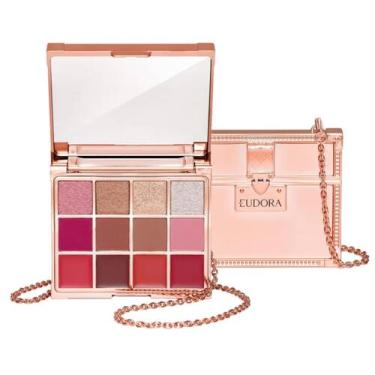 Imagem de Paleta Multifuncional Clutch Metals Rosé Eudora Make 10G