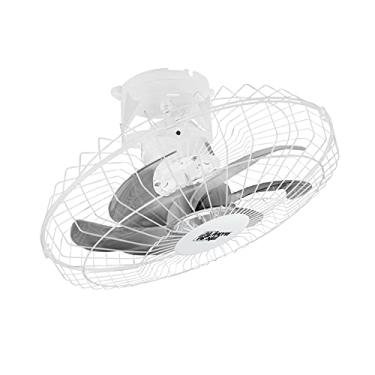 Imagem de VENTILADOR DE TETO ORBITAL 50CM BRANCO BIVOLT LORENSID COM GRADE DE AÇO