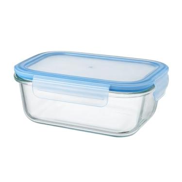 Imagem de Pote Retangular Hermético Vidro 370ml