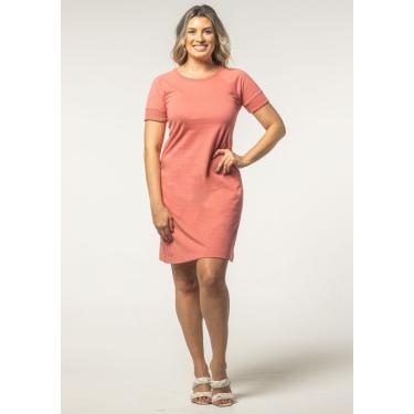 Imagem de Vestido Pau a Pique Algodão Básico Rosê