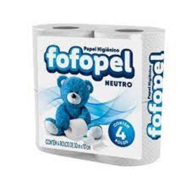 Imagem de Papel higiênico fofopel f.s. 30mts c/4
