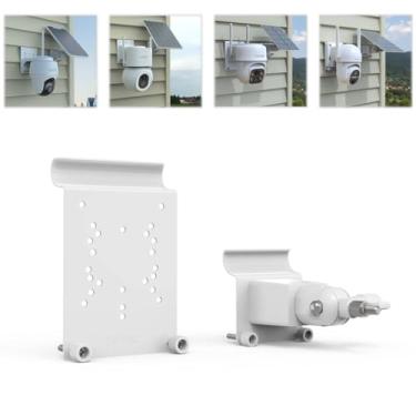 Imagem de VOMENC Kit universal de montagem de revestimento de vinil para câmera de segurança AOSU SolarCam D1 SE/Lite/Max, ANSQUE (GU01/SA01), eufy Solocam S340/E30/S330/E330, SEHMUA, Reolink, TP-Link Tapo