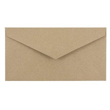 Imagem de Envelopes de papel JAM – Reciclado em Kraft marrom, Pack of 250, Monarch
