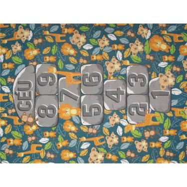 Imagem de Tapete Infantil Brisa Amarelinha 100Cm X 130Cm