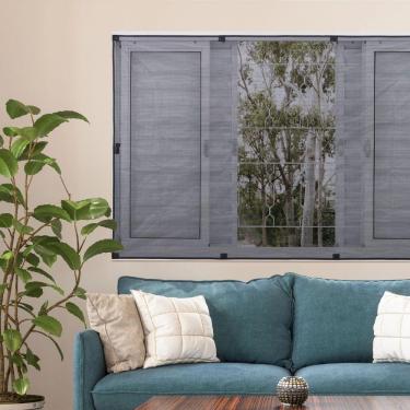 Imagem de Tela Mosquiteiro Preta Com Velcro 1,25 X 1,05 Metros - 400-prot.a - Victoria Reggia