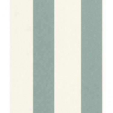 Imagem de Papel De Parede Barbara Home Listrado Creme E Verde 485448