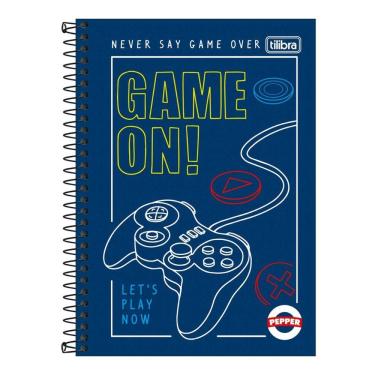 Imagem de Caderno Espiral Capa Dura Pequeno 1/4 Pepper 80 Folhas Tilibra Estampa 3