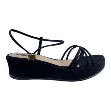 Imagem de Sandália Villa Rosa Napa Nobuck Anabela 4032 50153