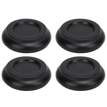 Imagem de RiToEasysports Copos de Rodízio de Piano, Copos de Perna de Madeira Maciça para Proteção de Piso de Madeira para Piano de Cauda (Preta)