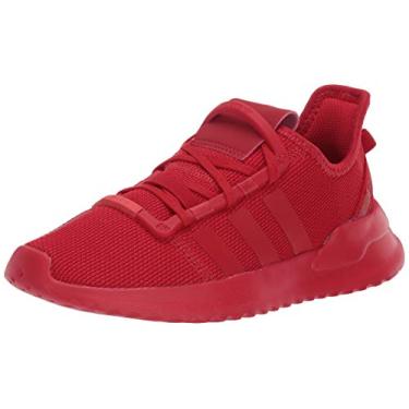 Imagem de adidas Originals Tênis unissex para bebês U_Path Run, Escarlete/Carlete, 7 Infant
