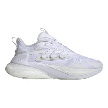 Imagem de adidas Alphaboost V2 Tênis masculino, Branco/branco cristal/cinza, 45