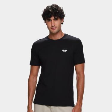Imagem de Camiseta Mormaii Pent Casual Masculina, Preto, GG