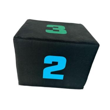 Imagem de YIJU Jump Box com Múltiplas Opções de Altura, Step Up Box 3 em 1 para Treino de Pular Corda e Fortalecimento