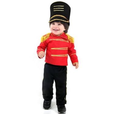 Imagem de Fantasia Soldadinho de Chumbo Bebê com Cartola - Era uma vez, Unica, P