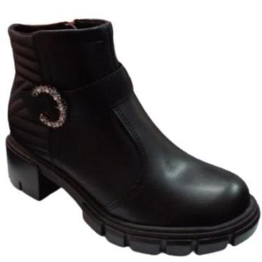 Imagem de BOTA MOLECA COTURNO CANO CURTO REF:5338.110 FEMININO-Feminino
