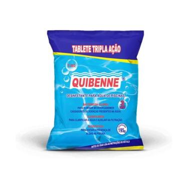 Imagem de Tablete Cloro 200g Multipla Ação 3 em 1 - QUIBENNE