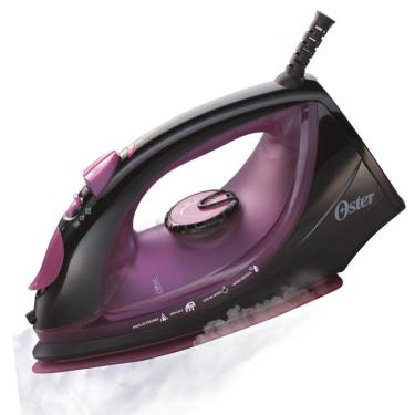 Imagem de Ferro a Vapor Oster Preto e Roxo Cerâmica GCSTBS5956