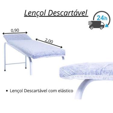 Imagem de Lençol Descartável TNT para Maca - Alm