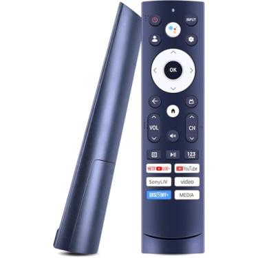 Imagem de Controle remoto infravermelho de substituição ERF3T90H compatível com Smart TV Android Hisense (sem função de voz)