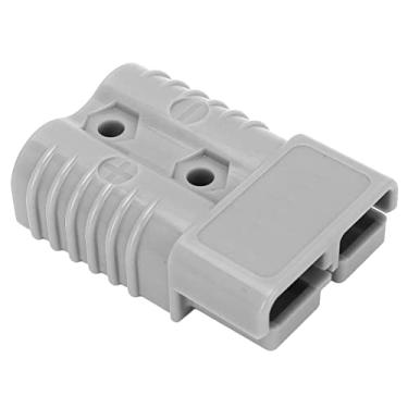 Imagem de UPALDHOU Conector de alimentação da bateria, terminal de plugue de desconexão SB175A, conector rápido adequado para empilhadeiras barcos (cinza)