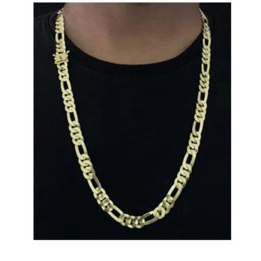 Imagem de Cordão Laminada 3x1 10mm De Moeda Antiga Camadas Grossas