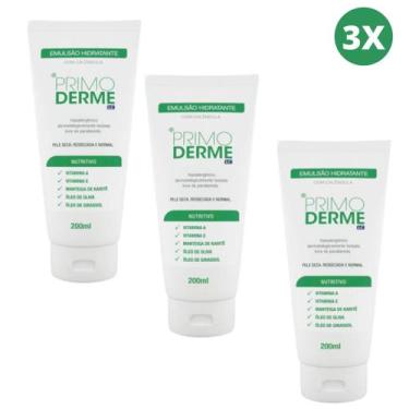 Imagem de  Primo Derme Kit C/3 Hidratante Nutritivo - C/calêndula 200ml - Greenw