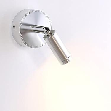 Imagem de Luminária de parede para quarto/cabeceira ° Luminária de parede ajustável para leitura - Arandela de parede para corredor/escritório [Classe Energética A+]