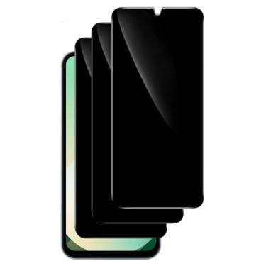 Imagem de Para DOOGEE Note 58 Pro, 3 peças Vidro Temperado Protetor de Tela Contra Espião Filme de Vidro de Privacidade