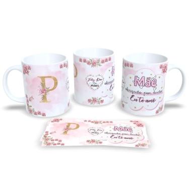Imagem de Caneca Alfabeto dia das Mães Cada Letra é Um Carinho Para a Sua Mãe (P)
