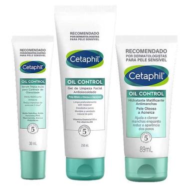Imagem de Cetaphil Oil Control Kit - Sérum Facial + Hidratante Facial + Gel de L