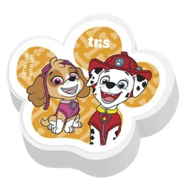 Imagem de Borracha Branca Top Patrulha Canina TRIS Amarelo, Amarelo