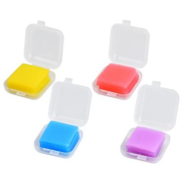 Imagem de Pacote com 24 argilas de cola de arte de diamante, cera de pintura de diamante, kit de pintura de diamante colorido com caixa de armazenamento para pintura DIY, bordado e conjunto de ferramentas (2,5