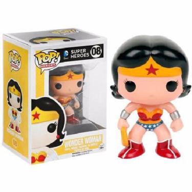 Imagem de Wonder Woman 08 - Dc Super Heroes - Funko Pop