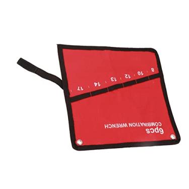 Imagem de GLOGLOW Bolsa de Armazenamento/Bolsa de Armazenamento de Ferramentas, Organizador de Lona Com 25 Bolsos, Vermelho, Durável para Chaves e Chaves de Fenda, 26,38 X 19,29 Polegadas Multi Pocket Nan (6