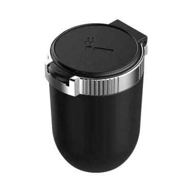 Imagem de Portátil LED Smoke Car Cinzeiro, Cigarette Ash Holder, Cup Indicador d
