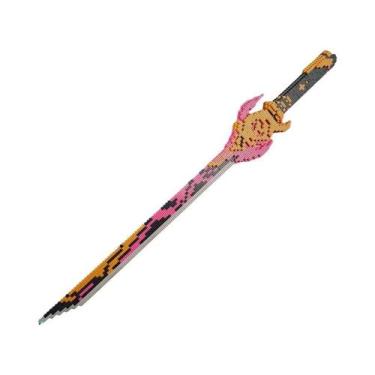 Imagem de Espada Samurai Faca Ninja Blocos De Montar Brinquedo Para Crianças Mod