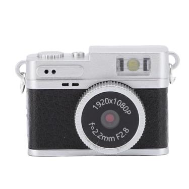 Imagem de Generic Chaveiro de Câmera Digital retrô Com Tela de 0,96 pol. 4 Filtros LED Flash Fácil de Usar para Vlogging da Vida Diária (Preto)