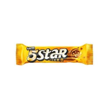 Imagem de Chocolate ao Leite com Recheio de Caramelo 5 Star Lacta 50g