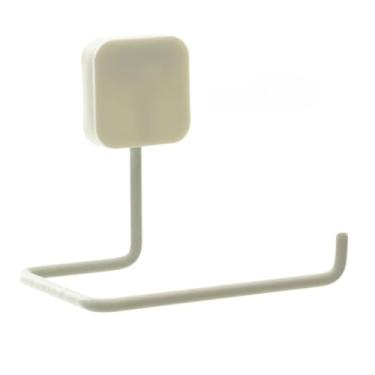 Imagem de Porta Papel Higienico，FáCil de Limpar e Instalar，Preto, Branco，Economize EspaçO no Banheiro(Branco)