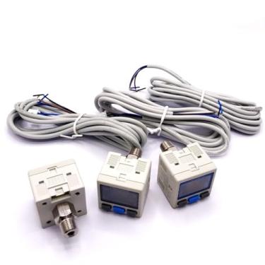 Imagem de ZSE30AF / ISE30A Interruptor de pressão eletrônico de pressostato/medidor de pressão digital Processador de fonte de ar 1 peça (ISE30A-01-N-L)