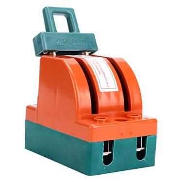 Imagem de Hyuduo Interruptor de Segurança Faca 2 Pólos 63A AC 220V Interruptor de Desconexão Com Resina ABS Material de Cobre para Disjuntores à Prova de Falhas Interruptores Geradores de Backup